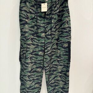 Camouflage Wide Leg Pants
